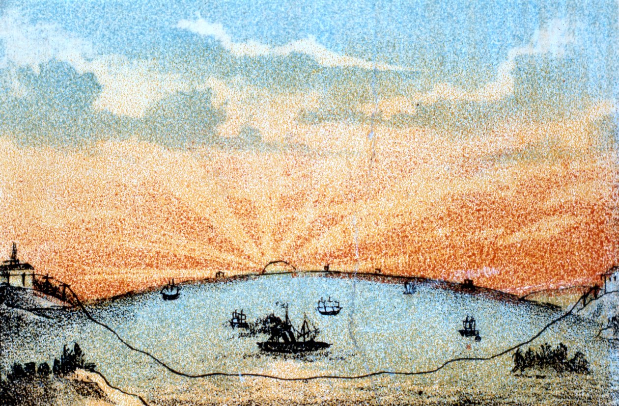 大西洋电报，c1878年 作者 不明