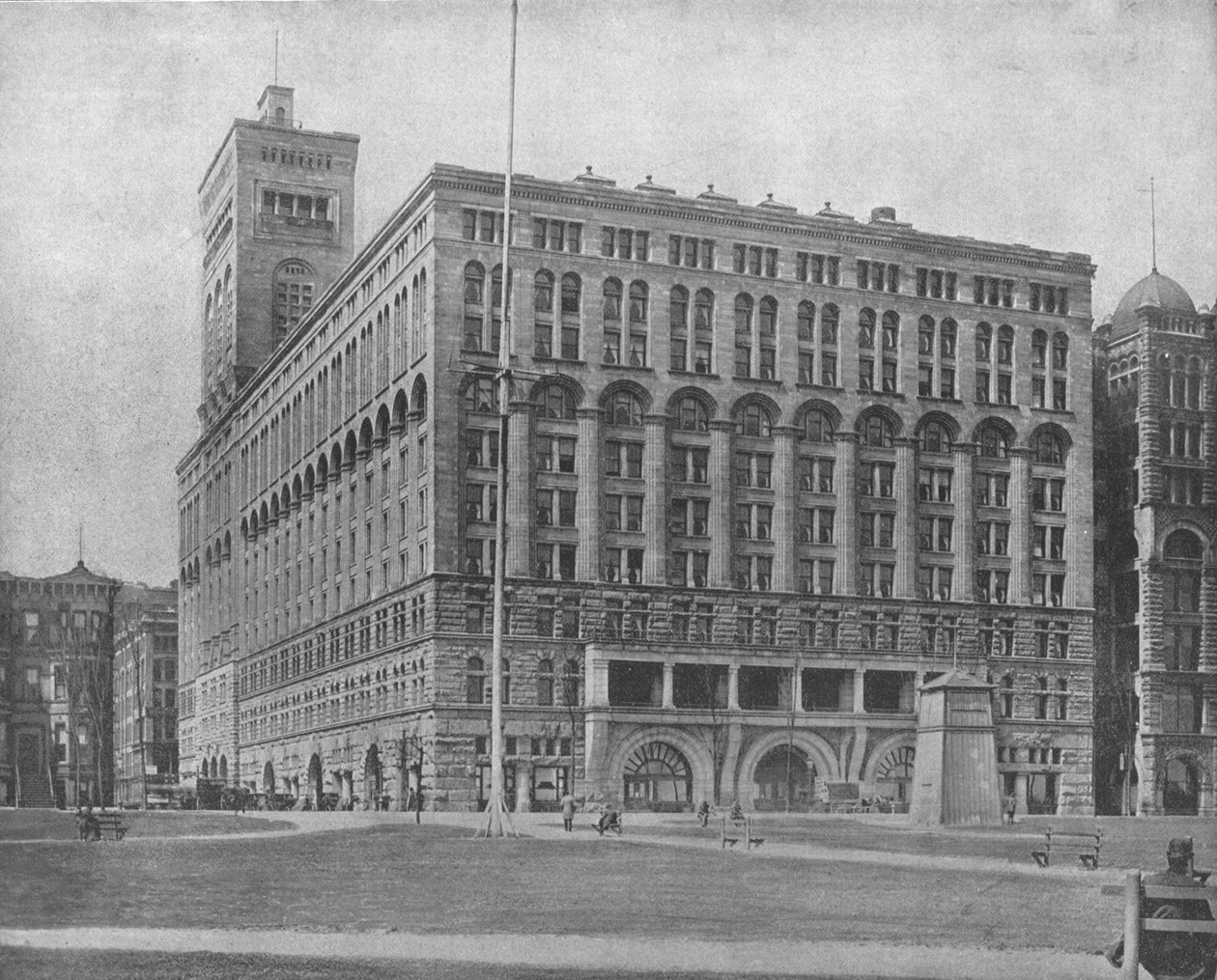 礼堂，美国伊利诺伊州芝加哥，c1900。 作者 不明