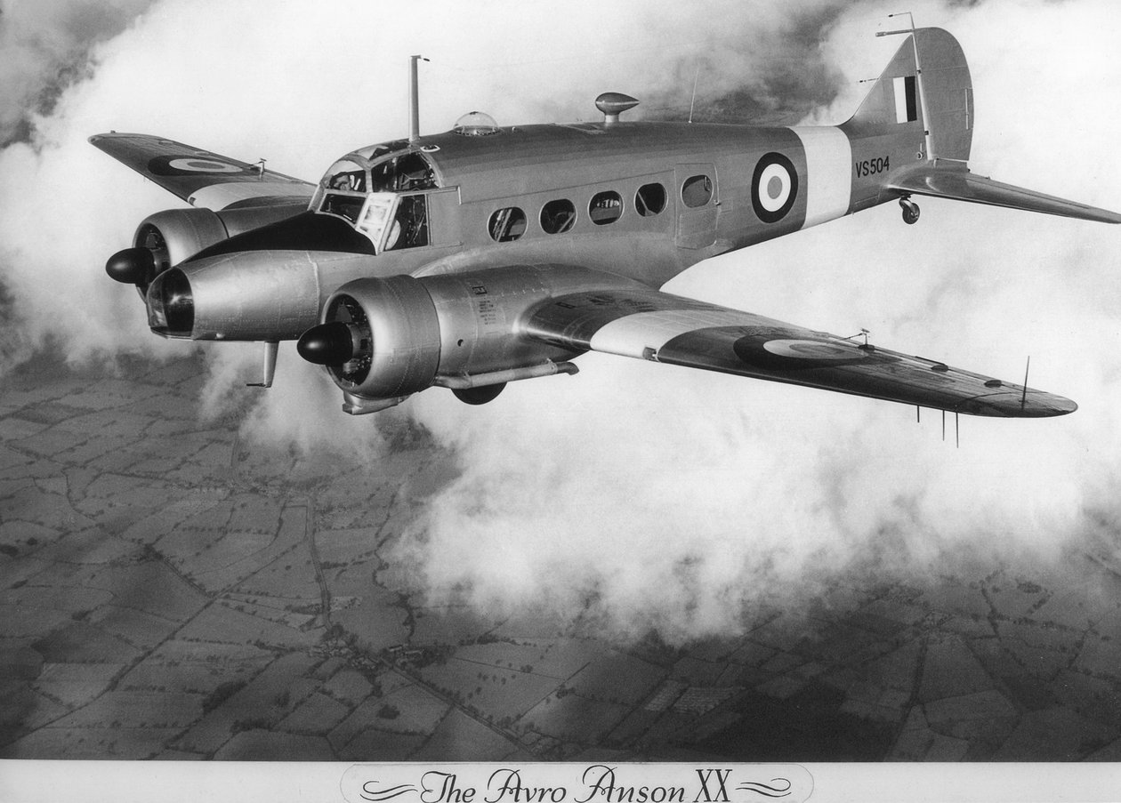 Avro Anson XX，c1940年代 作者 不明