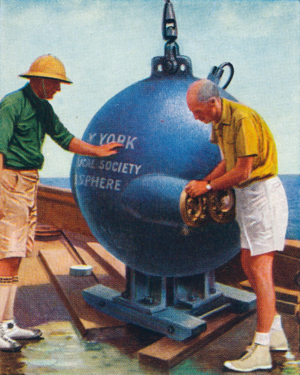 海底世界，1938年 作者 不明
