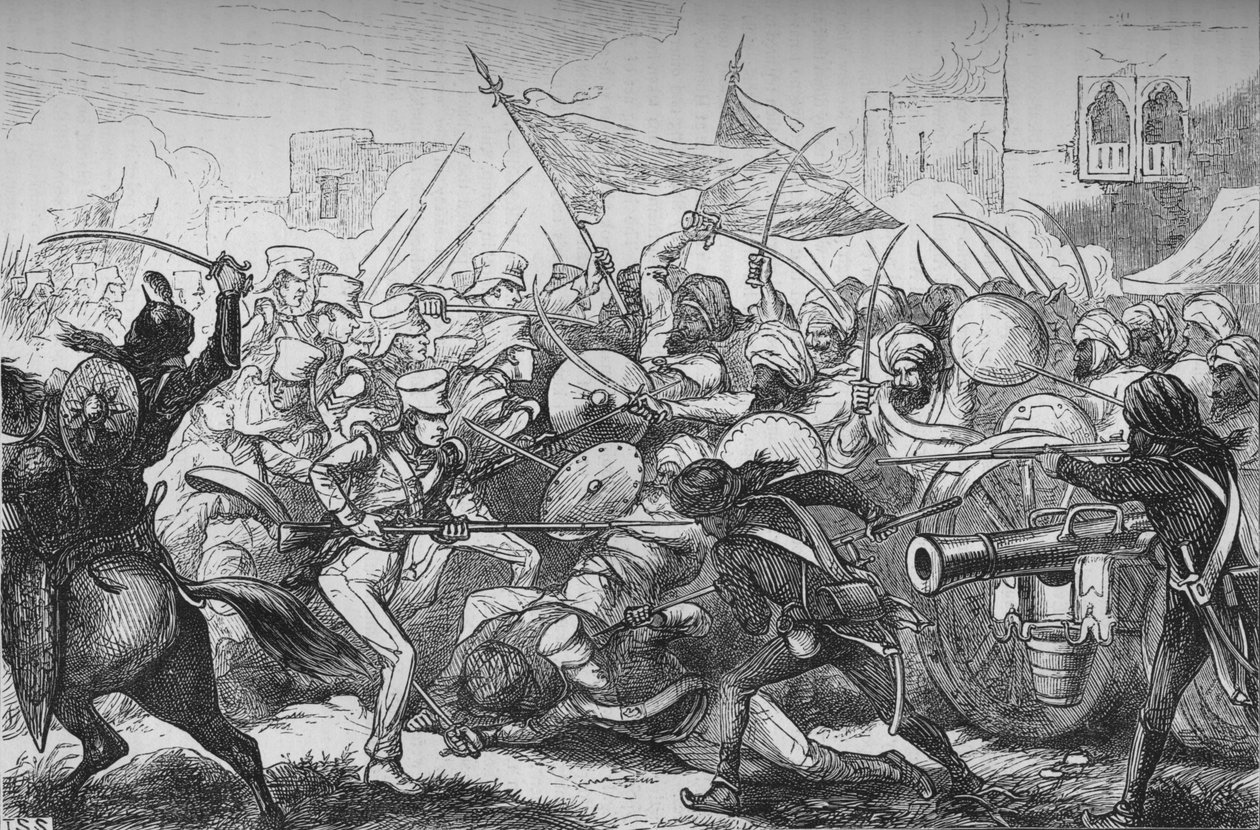 古埃拉特战役，c1880 作者 不明