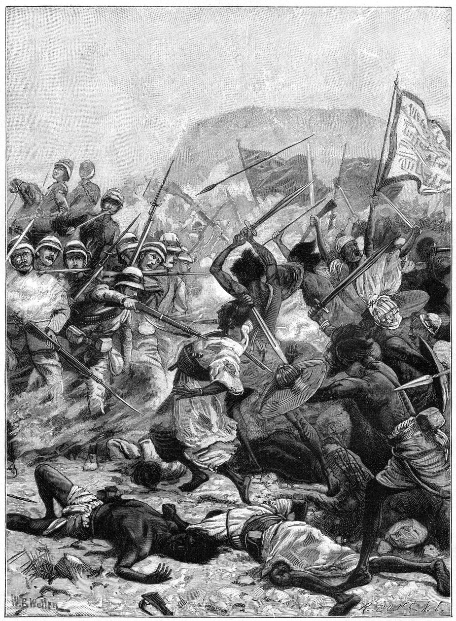 喀土穆战役，1885年，1900年 作者 不明