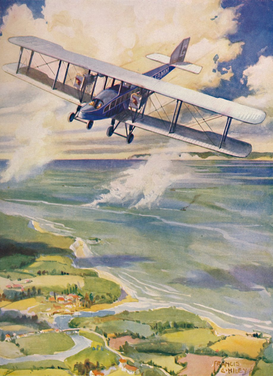飞行之美，1927年 作者 不明