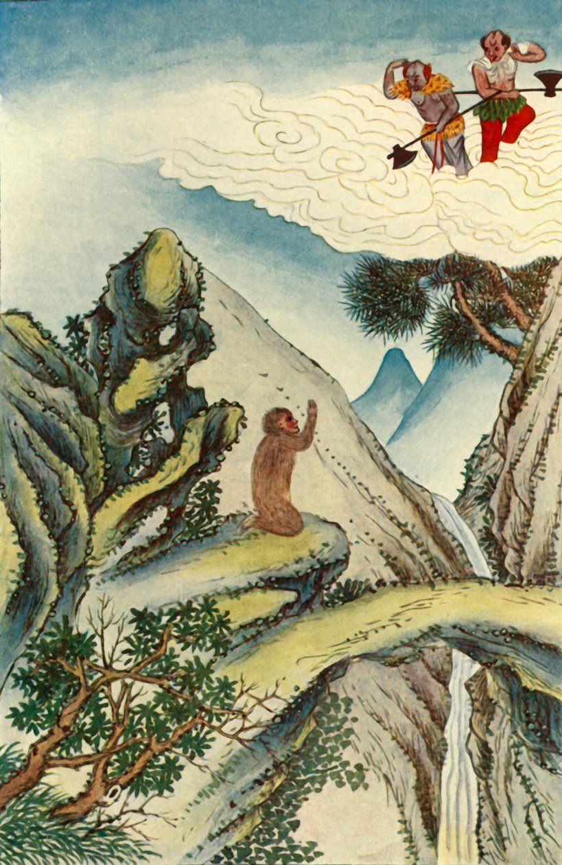 猴子的诞生》，1922年。 作者 不明