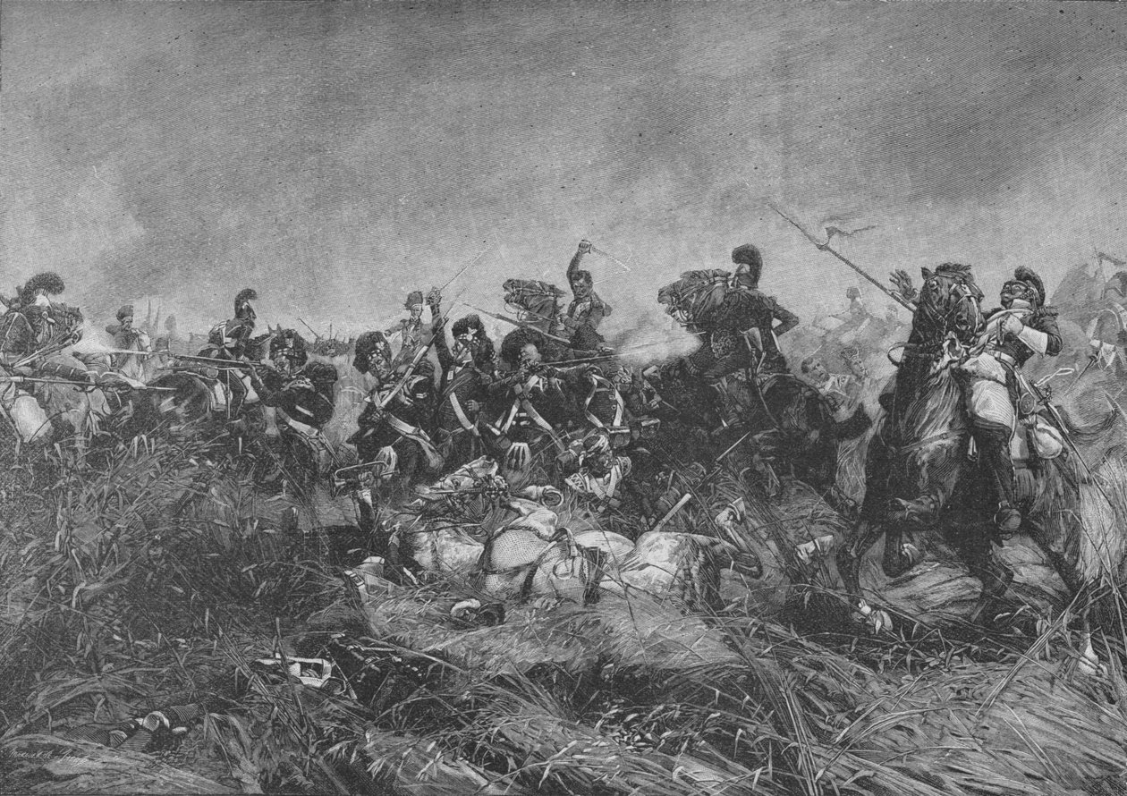 1902年在Quatre Bras举行的第42届皇家皇家汉兰达手表（Black Watch） 作者 不明