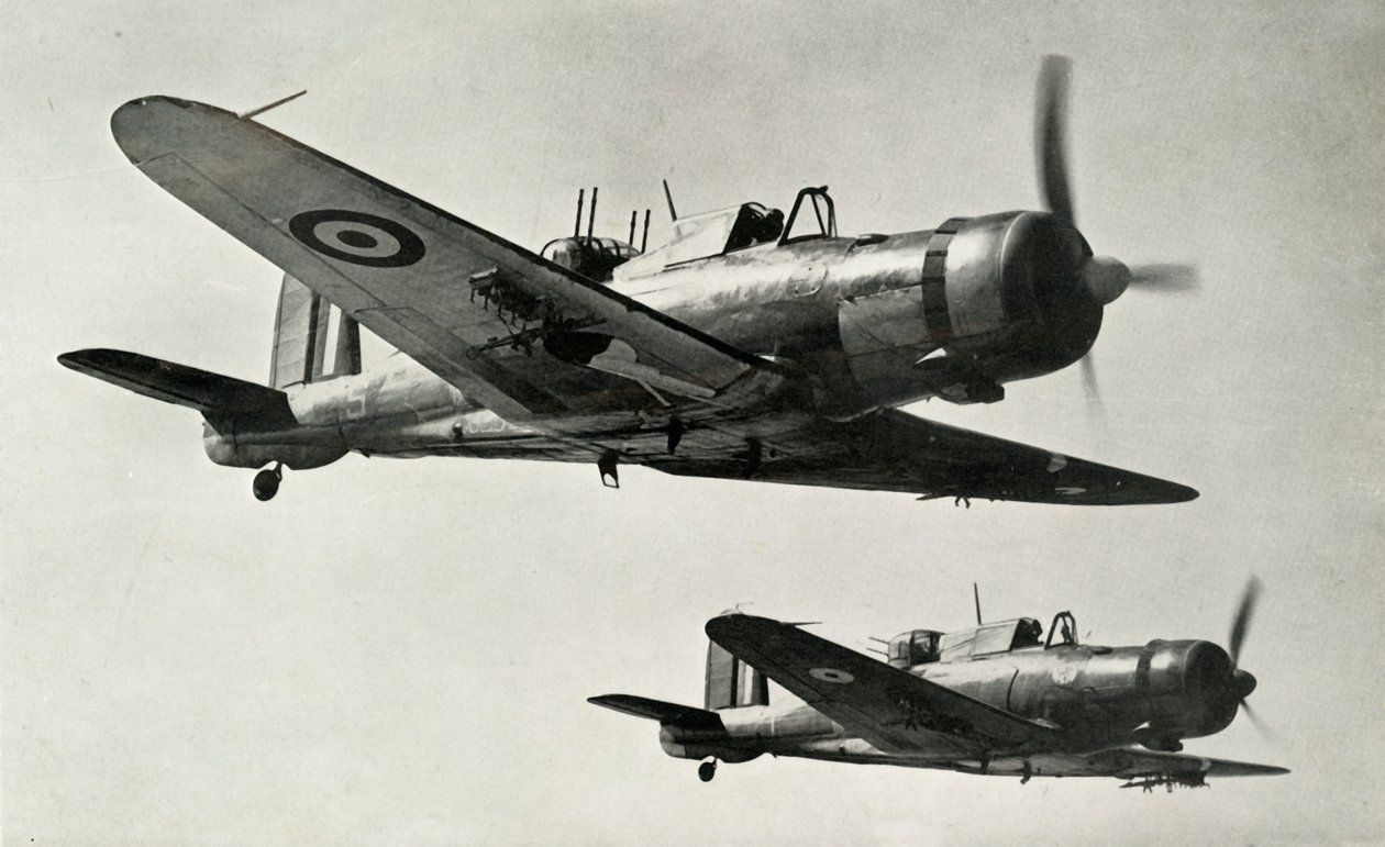 布莱克本洛克（Blackburn Roc），1941年。 作者 不明