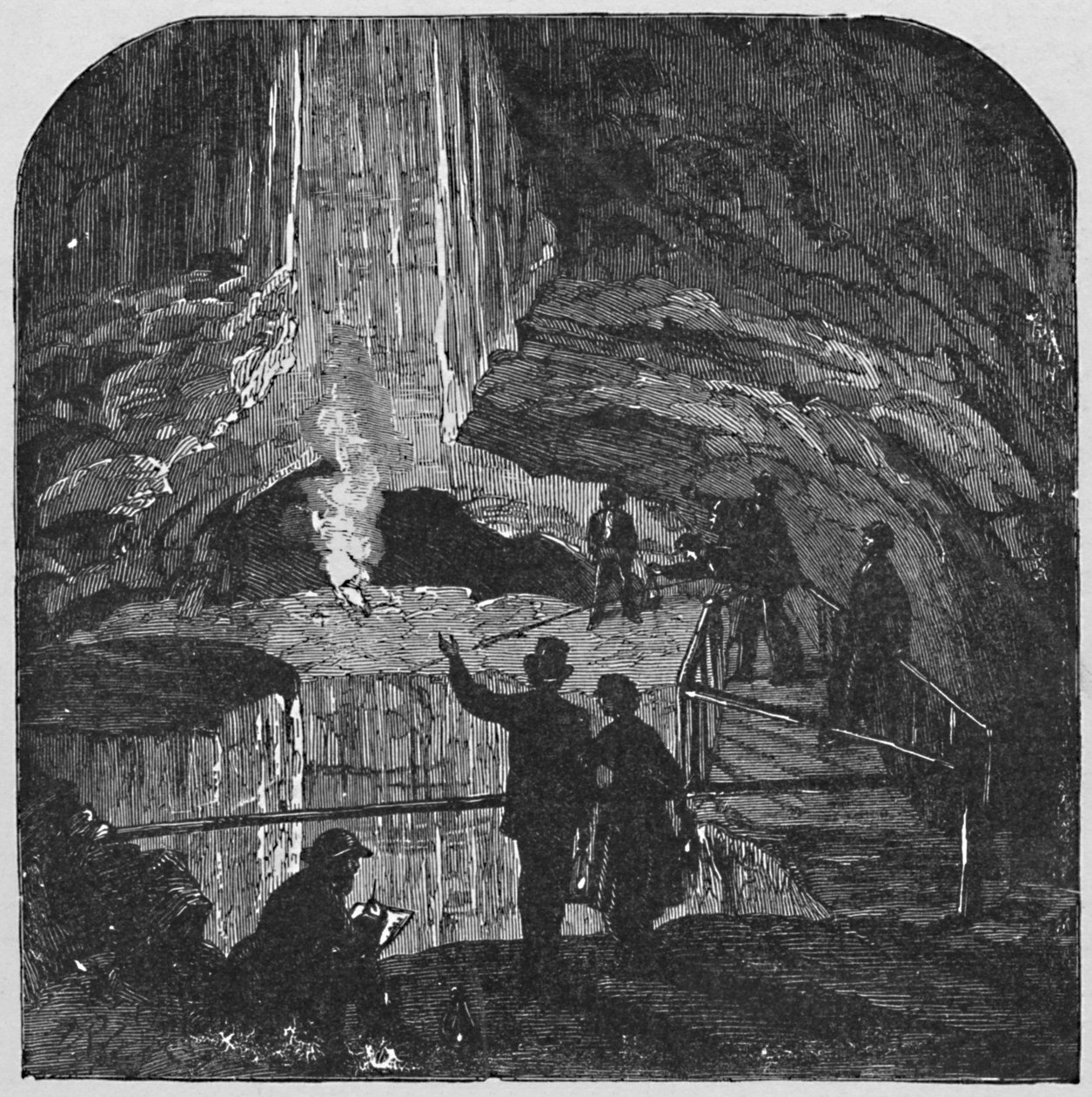 无底深渊，1883年 作者 不明