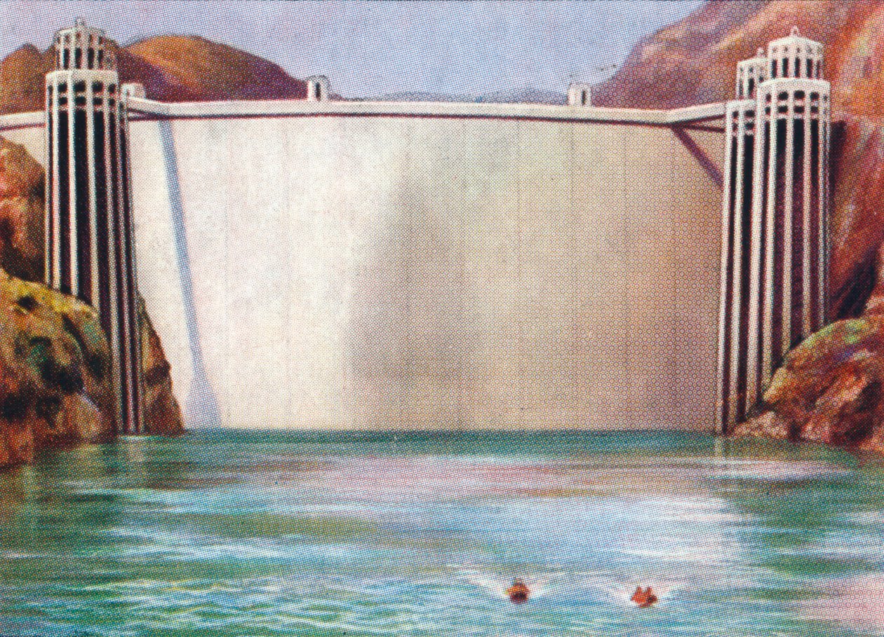 美国，博尔德大坝，1938年 作者 不明