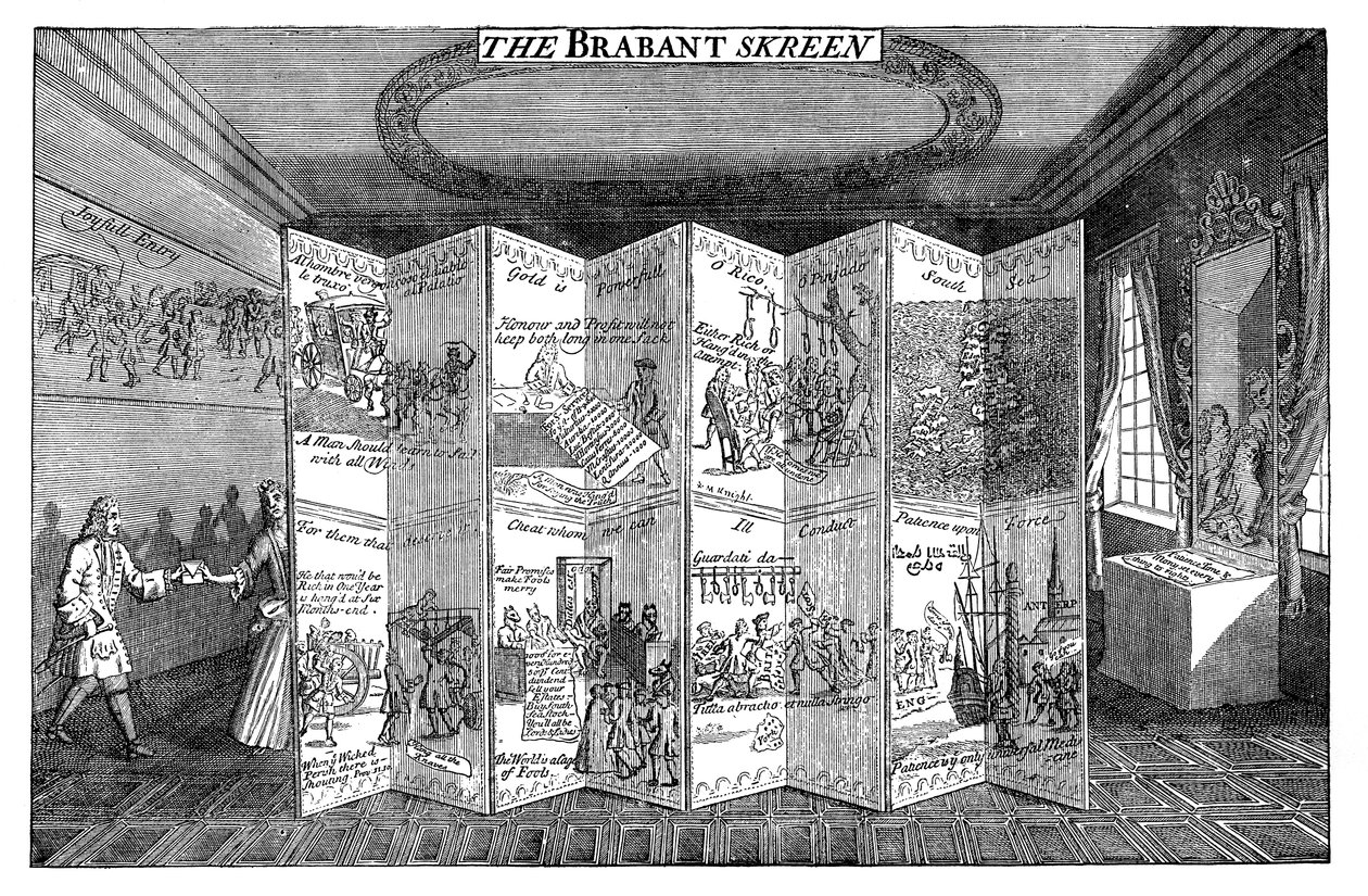 The Brabant Skreen，1721年 作者 不明