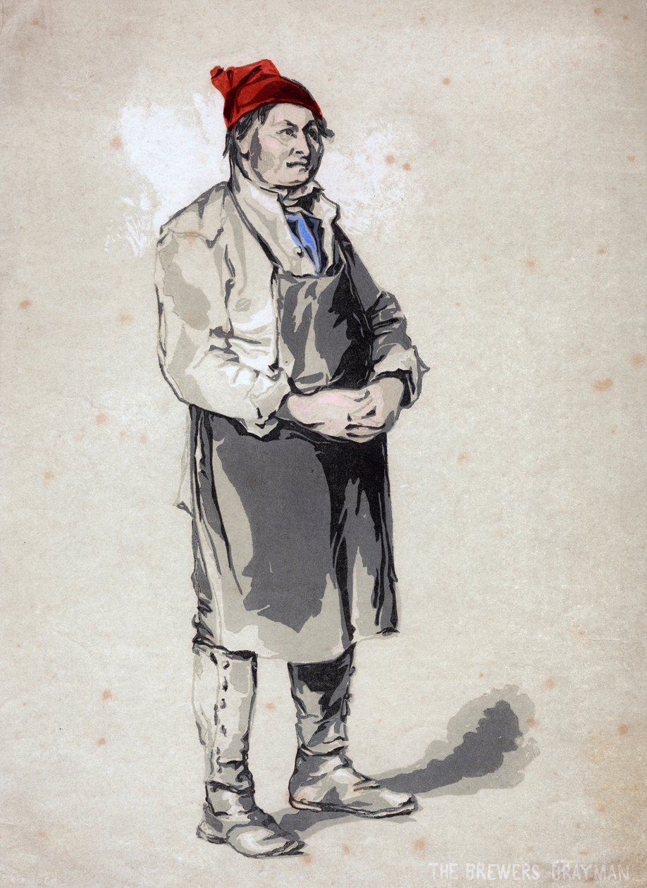 布鲁尔·德雷曼（Brewers Drayman），十九世纪 作者 不明