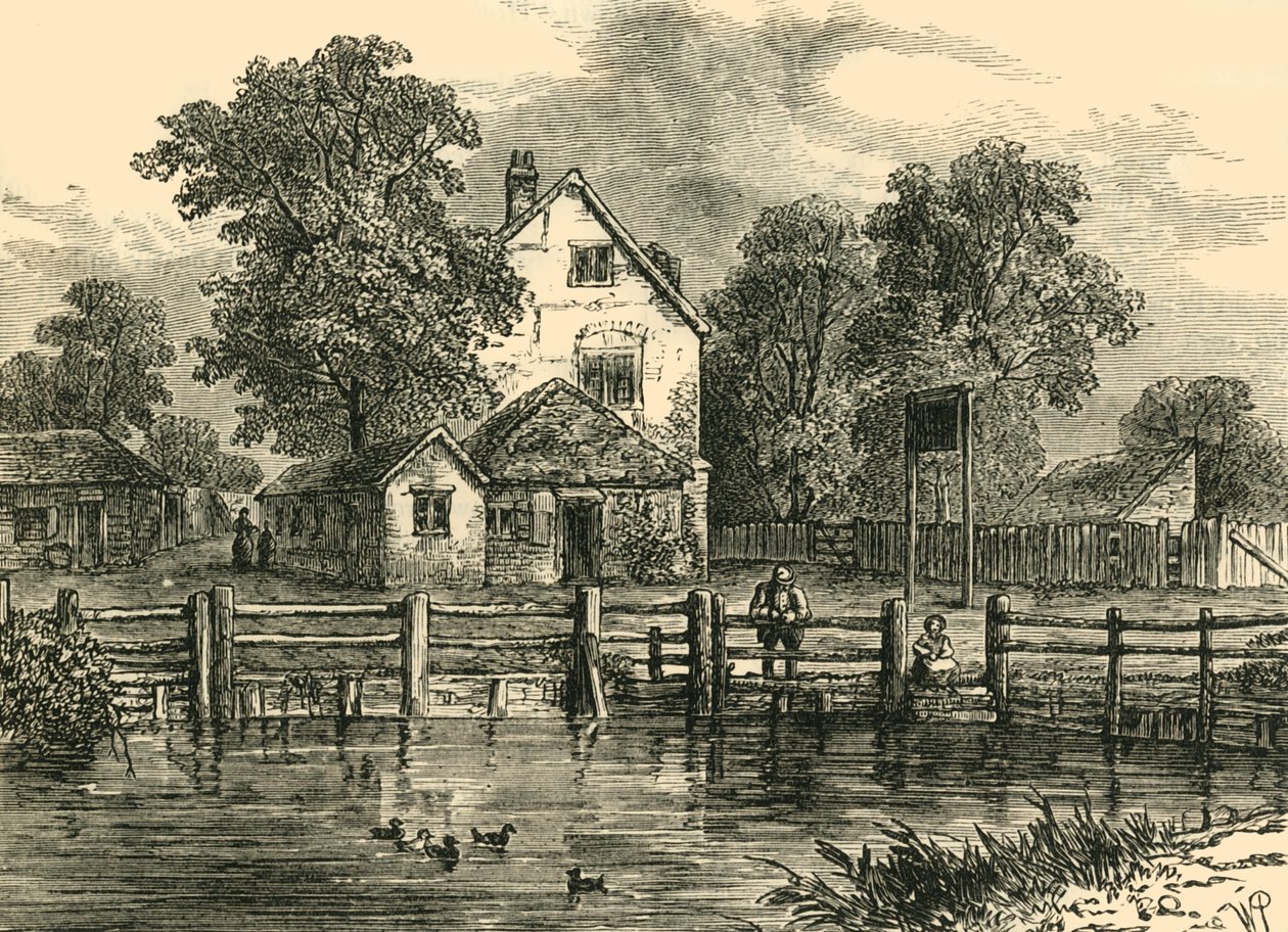 The Brill，Somers Town，1780，c1876。 作者 不明