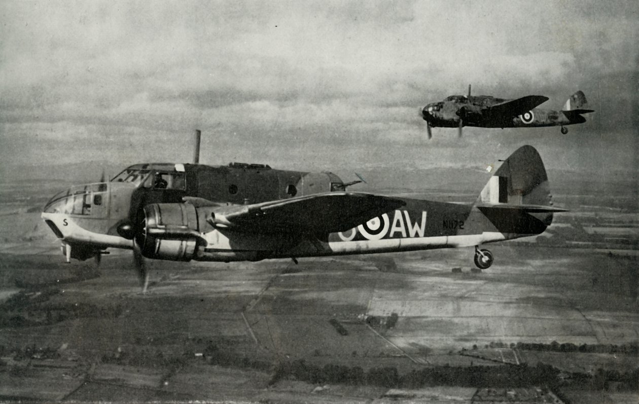 布里斯托（Bristol Beaufort），1941年。 作者 不明