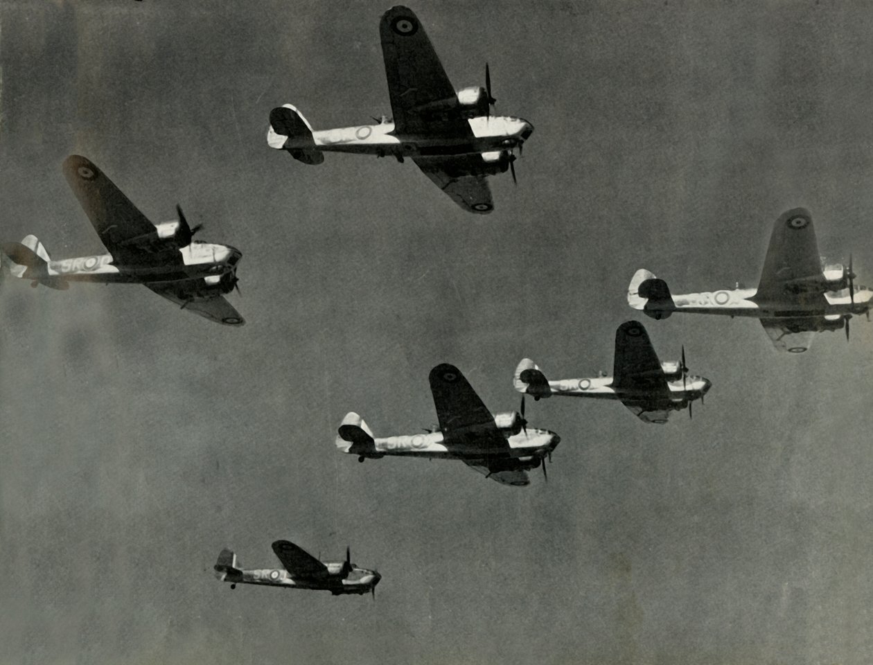 布里斯托·布伦海姆（Bristol Blenheim），1941年。 作者 不明