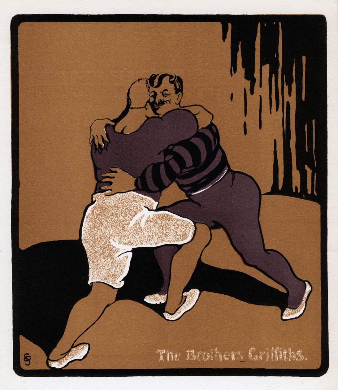 格里菲斯兄弟（The Brothers Griffiths），剧院表演者，十九世纪末 作者 不明