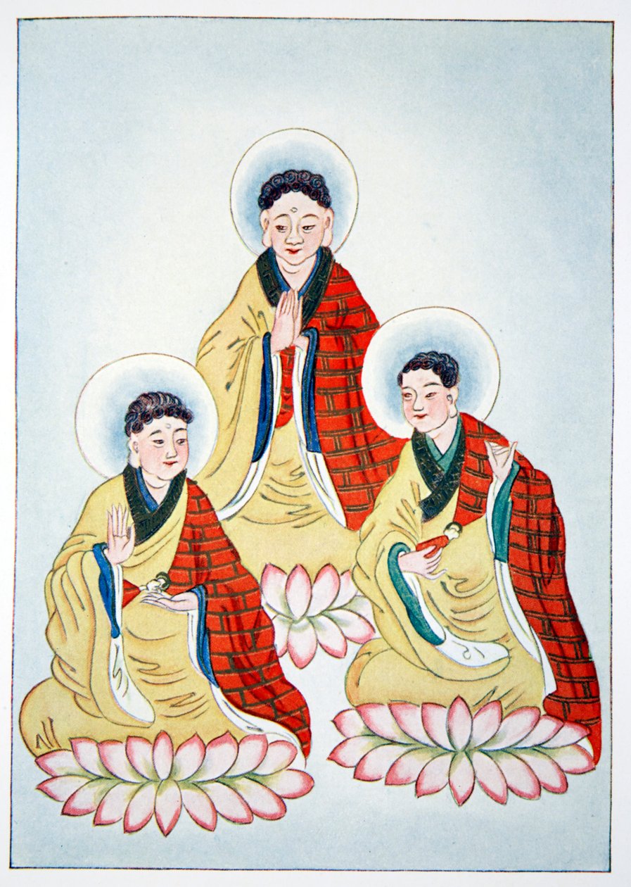 佛教三合会, 1922年 作者 不明