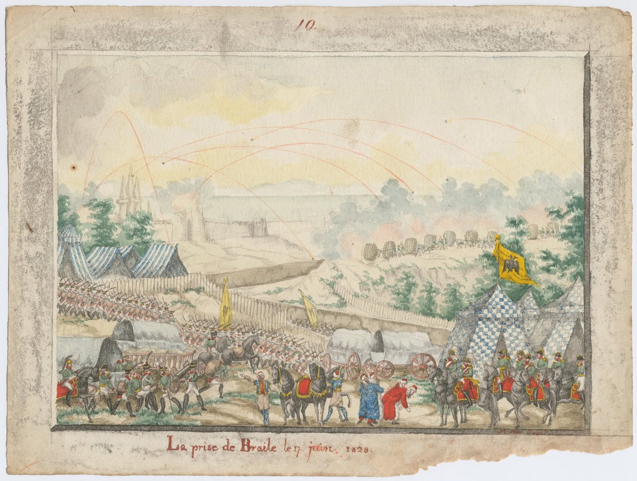1828年6月7日占领Brailov堡垒，1829年 作者 不明