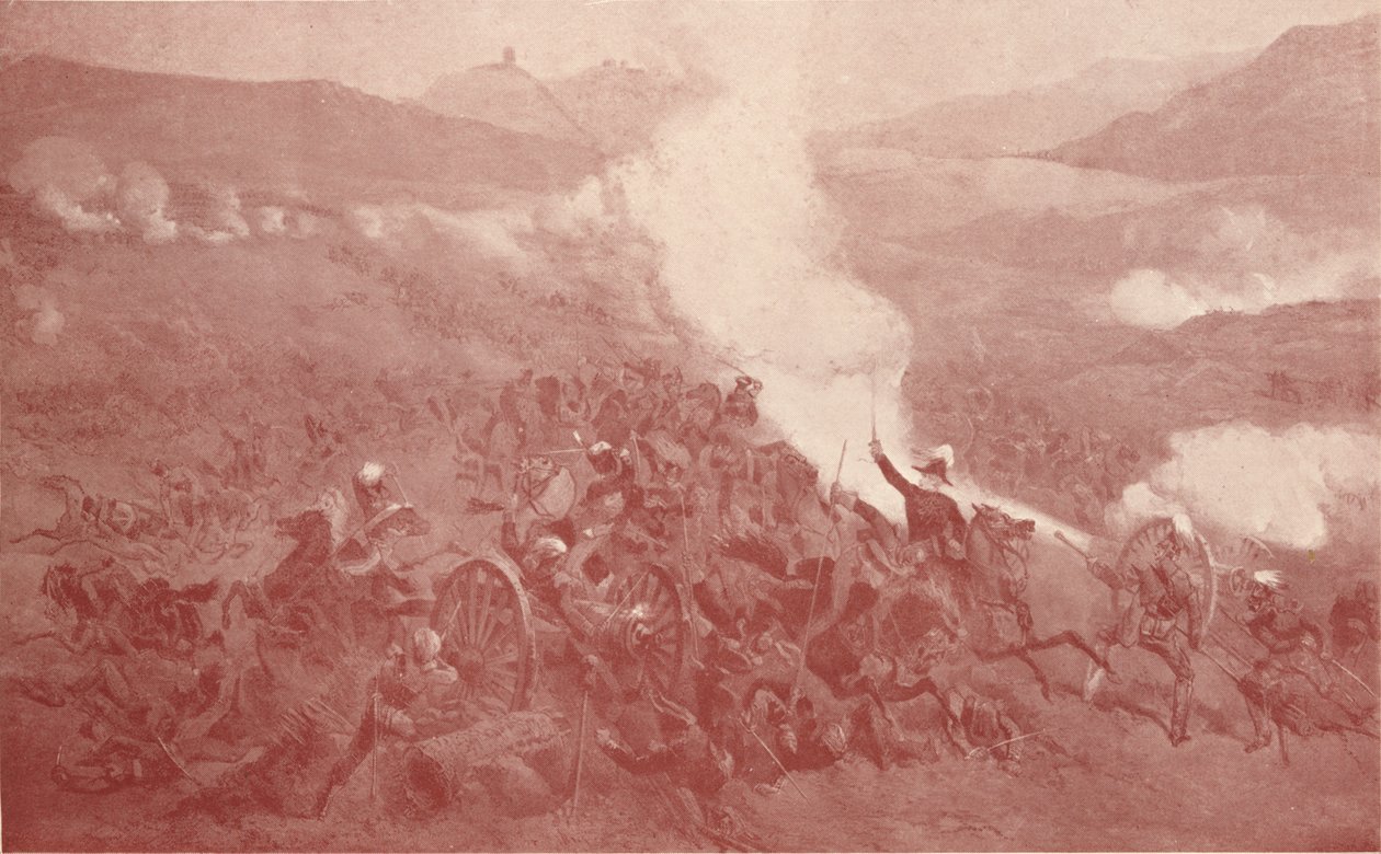 巴拉克拉瓦骑兵冲锋队，1854年，1909年 作者 不明