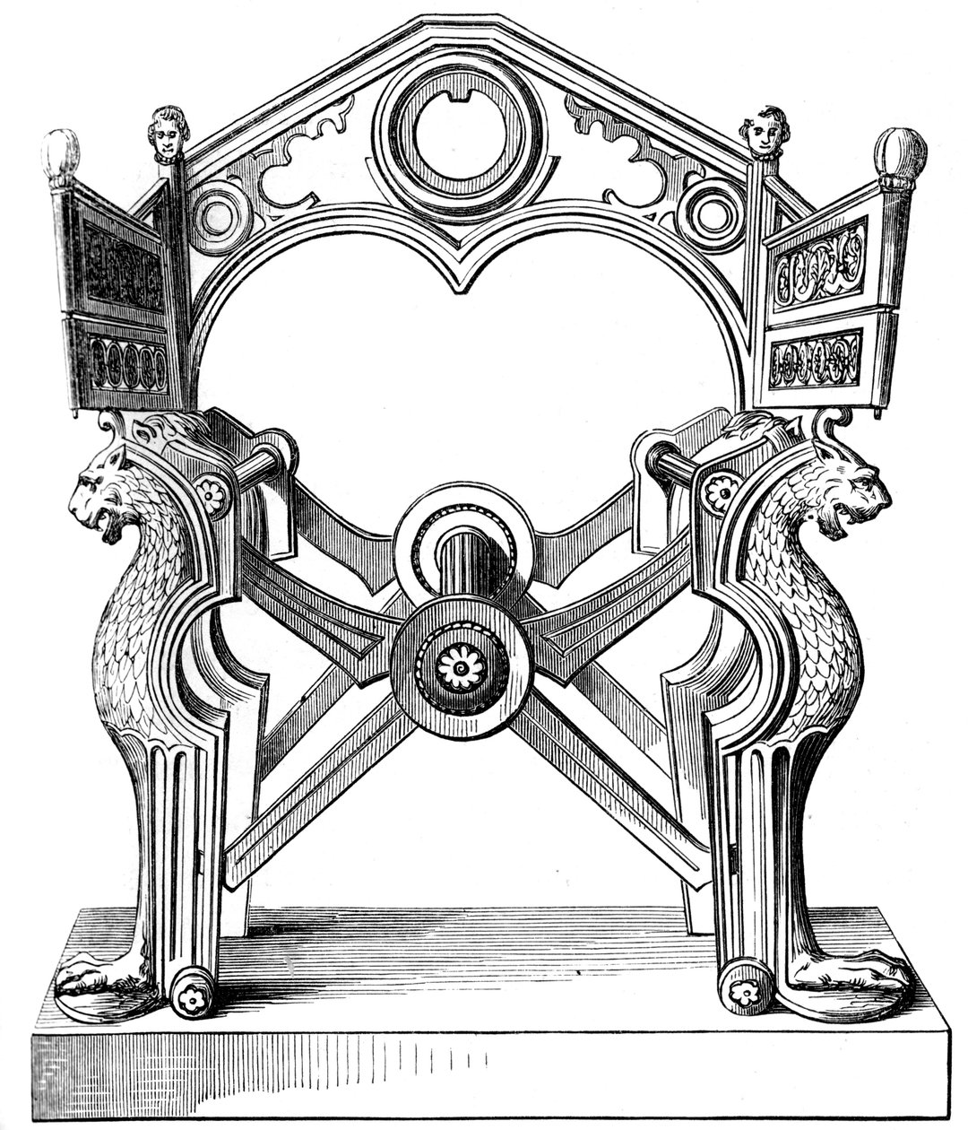 Dagobert主席，7世纪，1849年 作者 不明