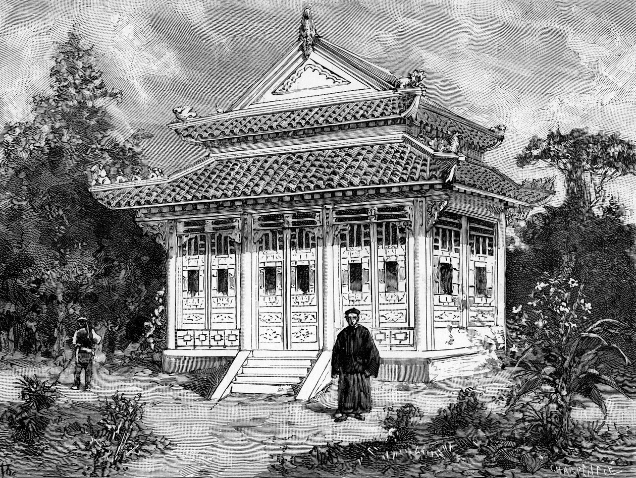 中国之家，1889年 作者 不明