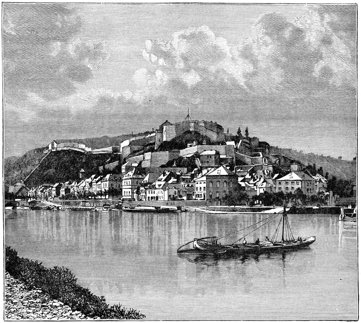 那慕尔城堡，1898年 作者 不明
