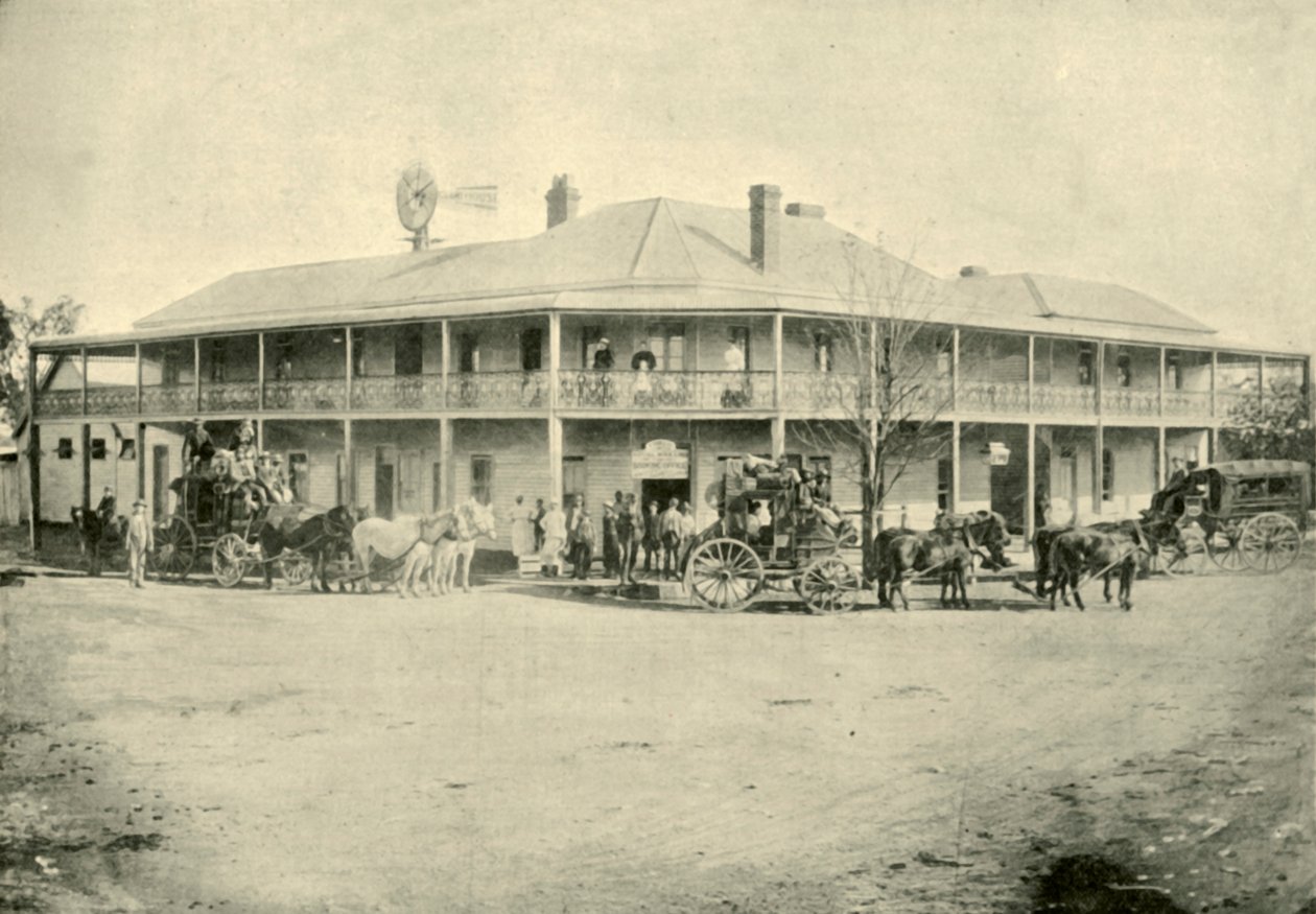 The Club House Hotel，纳拉布里，1901年。 作者 不明