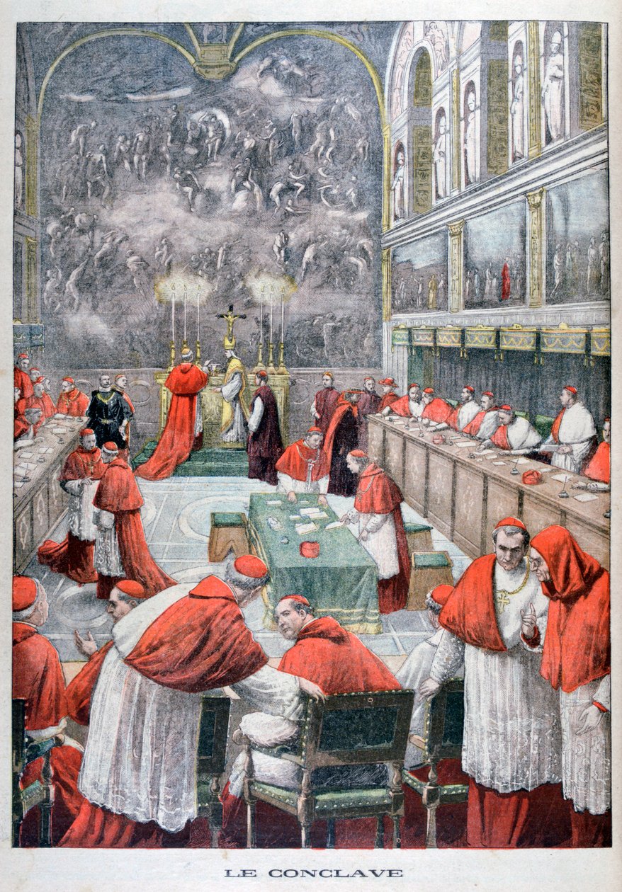 The Conclave，1903年 作者 不明