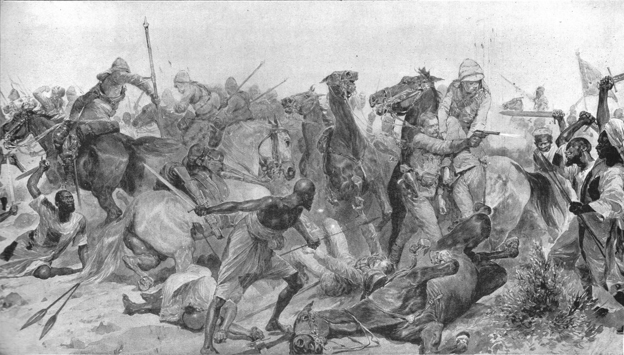 征服Soudan，1896-98年：... Omdurman战役，1898年9月2日，1901年。 作者 不明