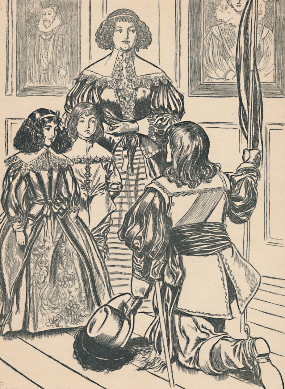 伯爵夫人收到横幅，c1907 作者 不明