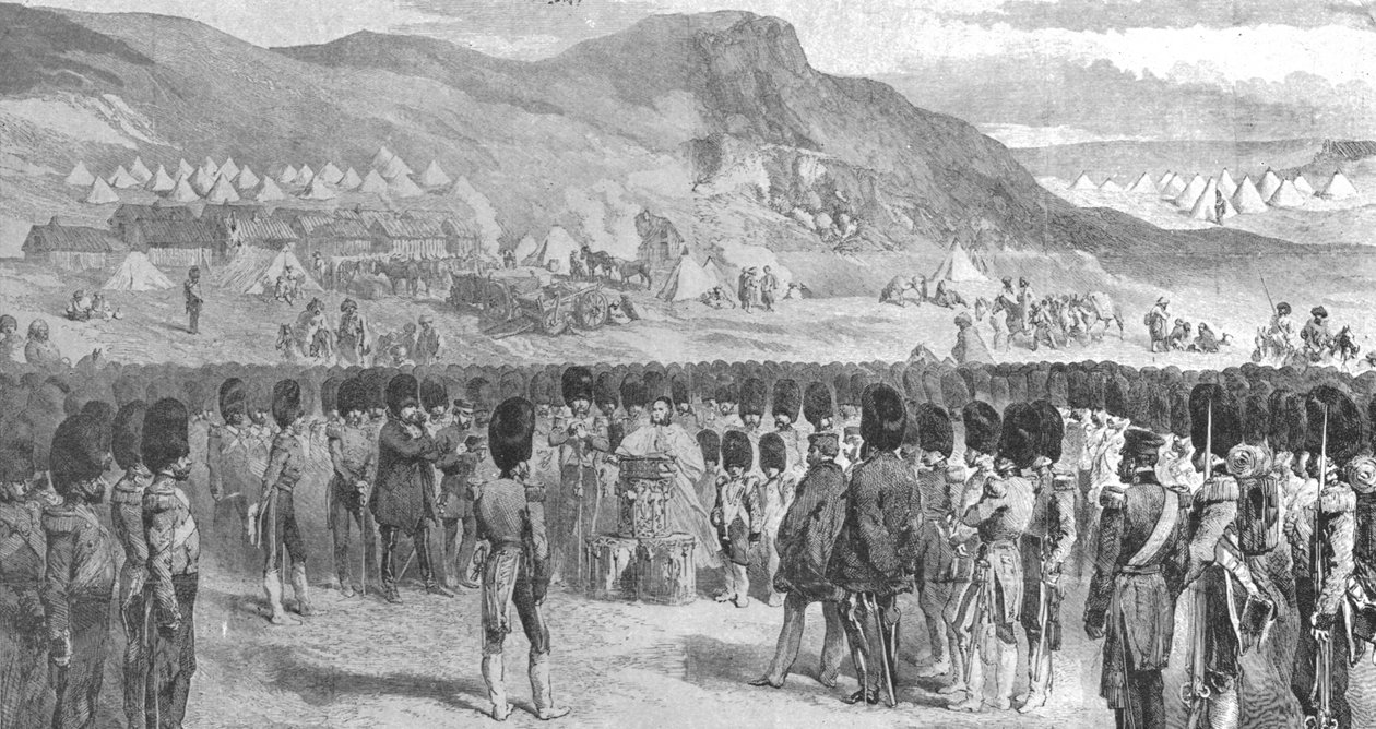 1854-56年的克里米亚战争：神职……1901年巴拉克拉瓦战役之前。 作者 不明