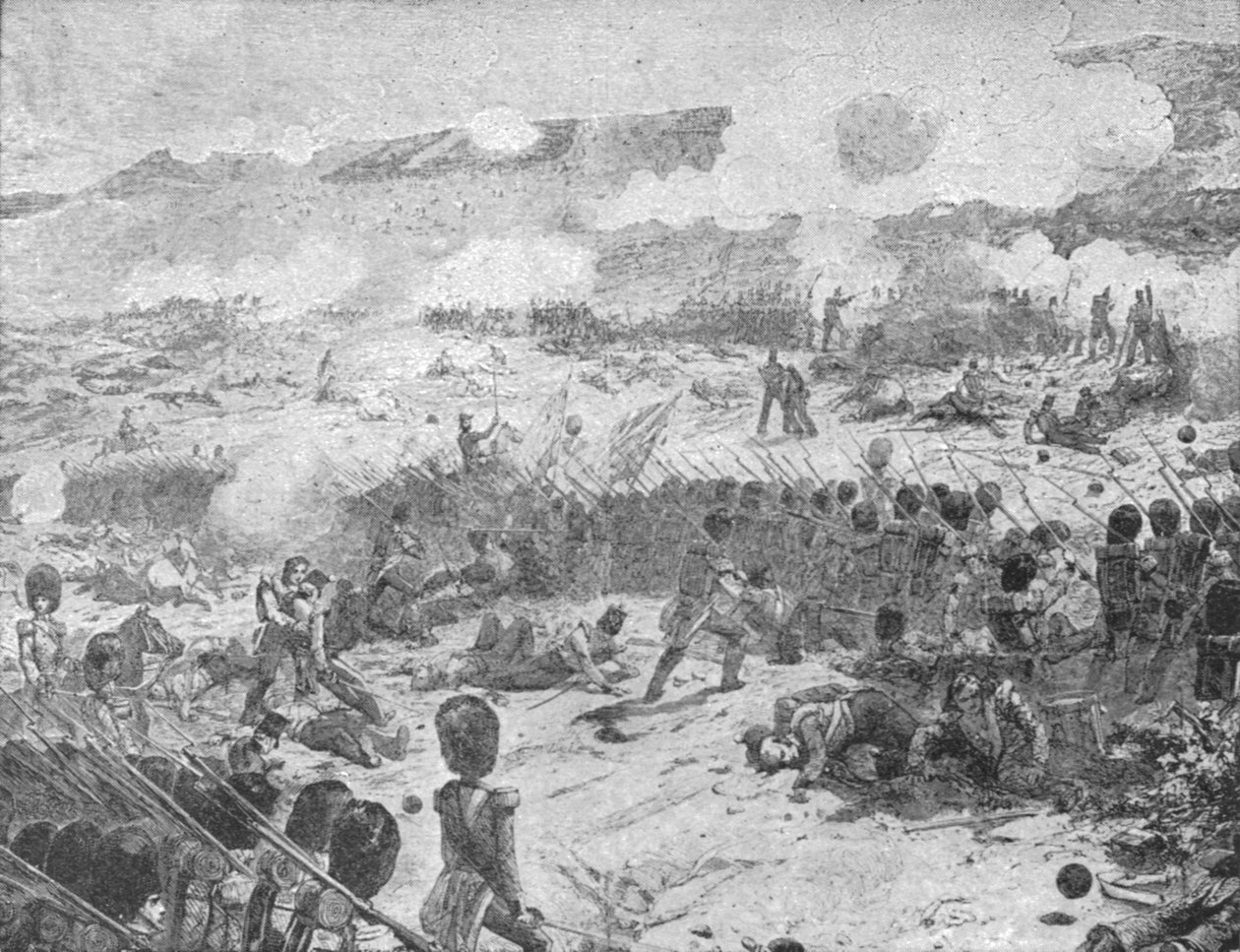 1854-56年的克里米亚战争：阿拉木图战役... 1854年9月20日，1901年。 作者 不明