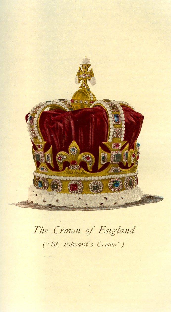 英格兰王冠，1901年 作者 不明