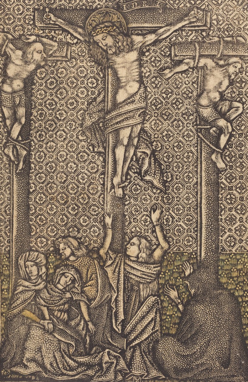 十字架》，约1460年。 作者 不明