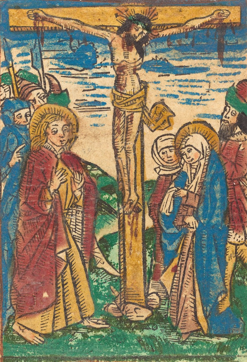 耶稣受难图》，约1490年。 作者 不明