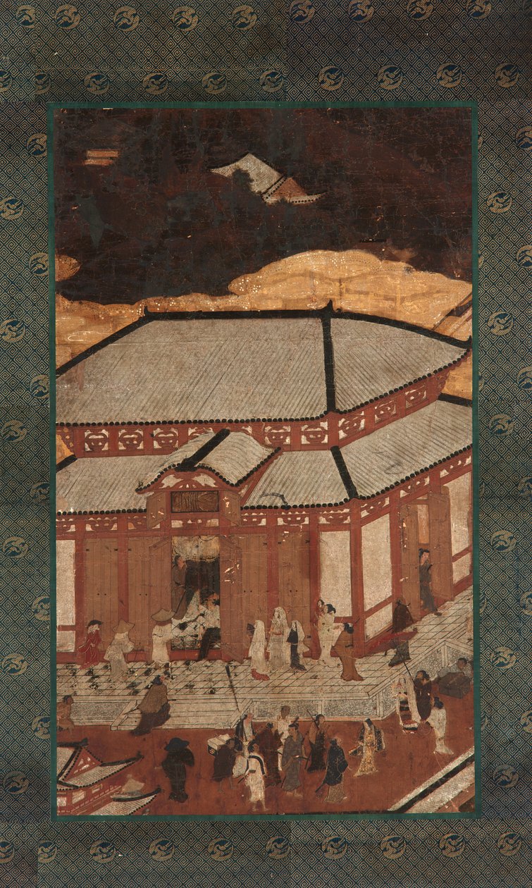 大佛殿，京都宝光寺，江户时代，17世纪。 作者 不明