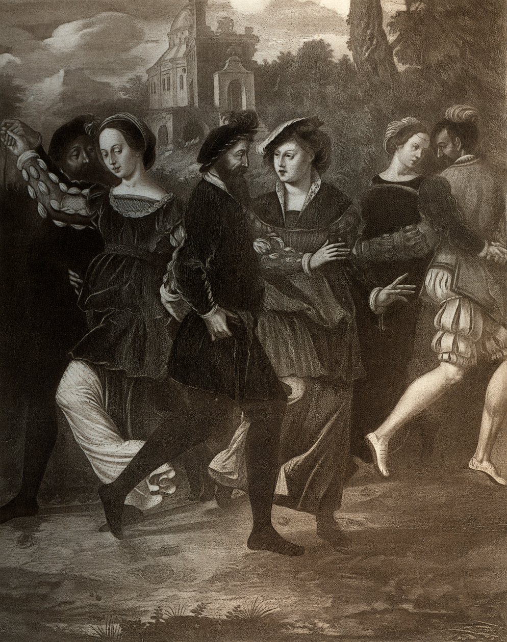 跳舞的画面，c1532，1902年 作者 不明