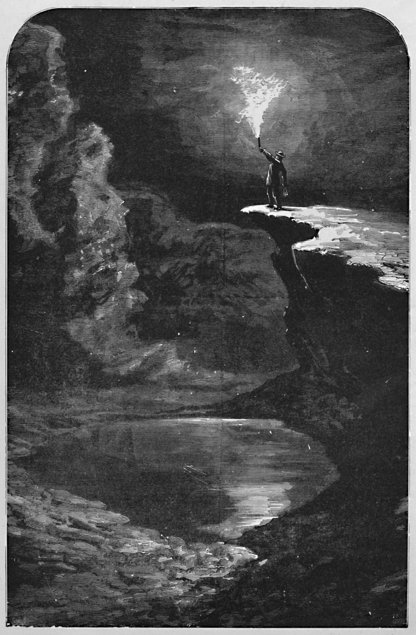 死海，1871年，1883年 作者 不明