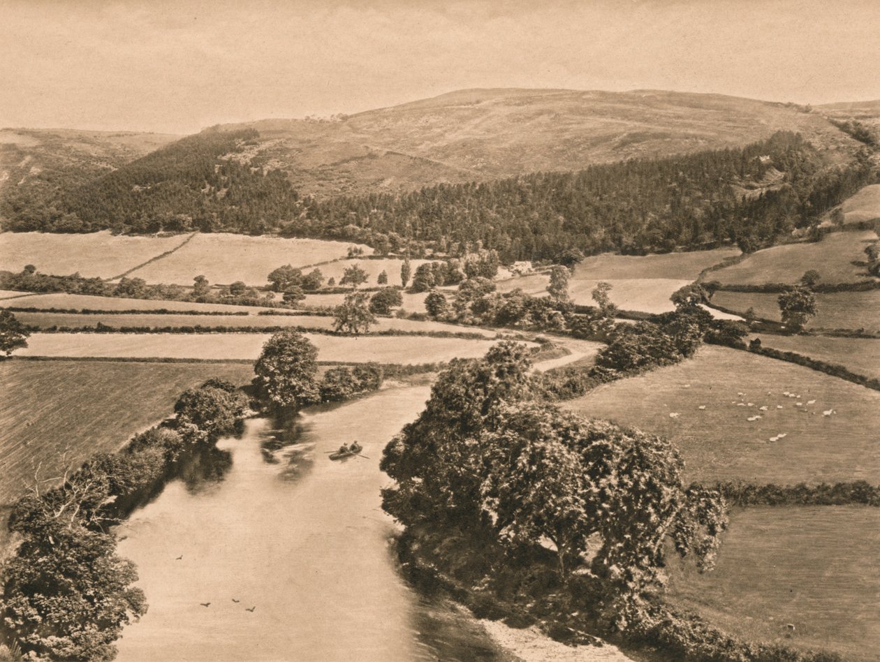 迪谷，格伦多尔斯丘（Glendowers Mound），1902年 作者 不明