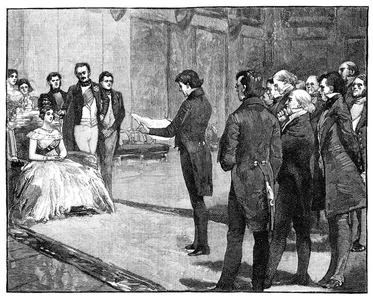 女王-王后之前的伦敦和都柏林的代表，1900年左右 作者 不明