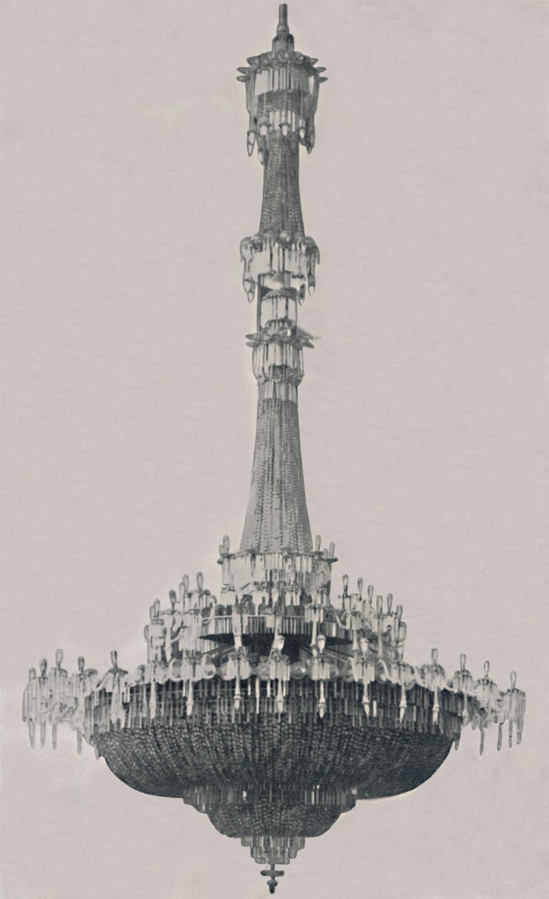 圆顶枝形吊灯，1939年 作者 不明