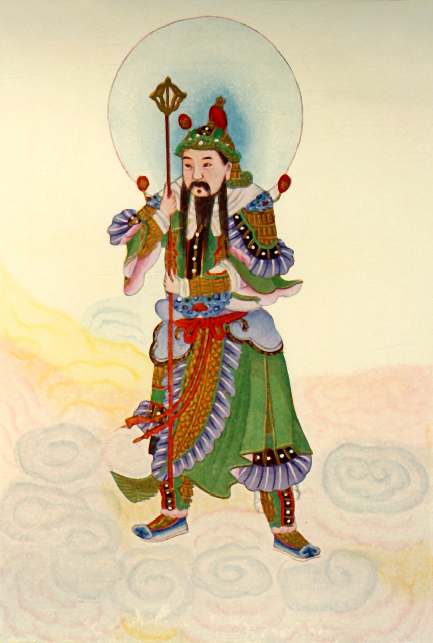 门神--民间》，1922年。 作者 不明