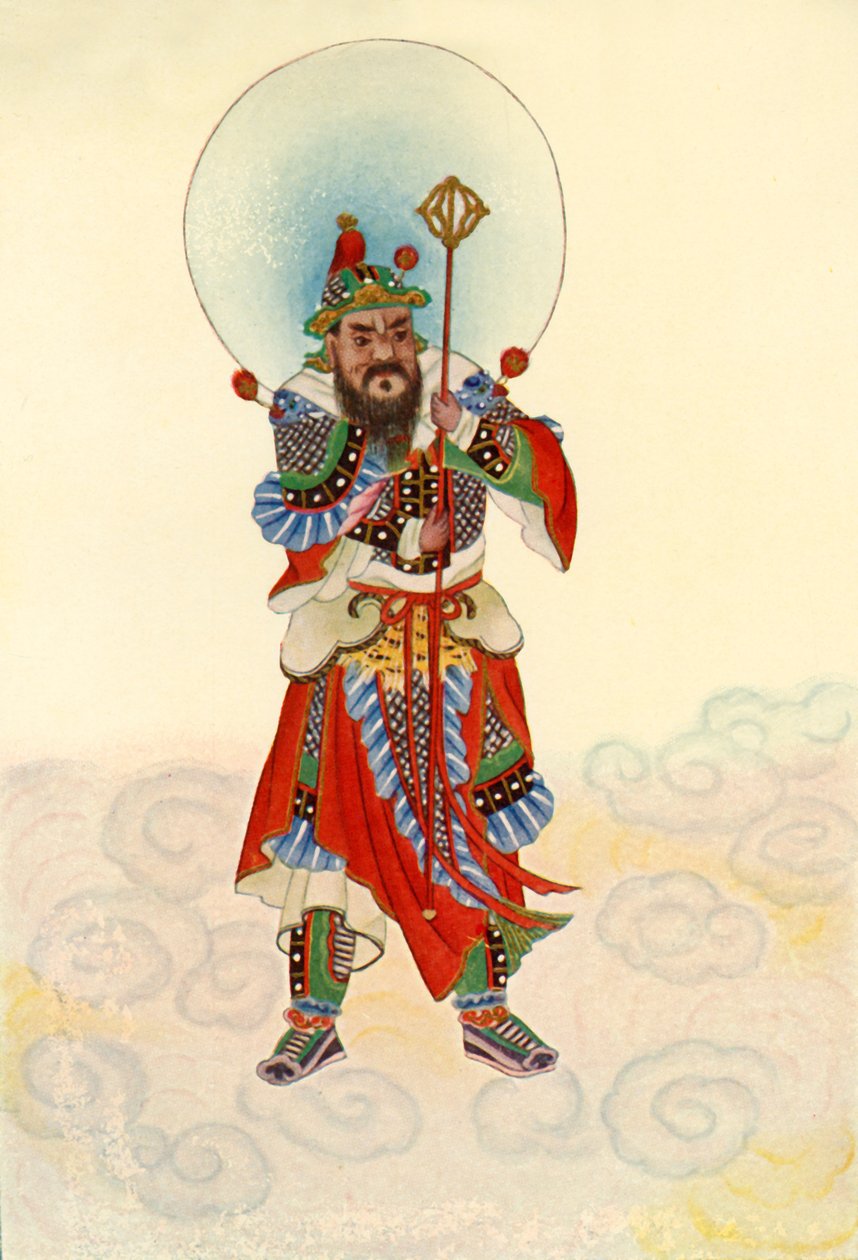 门神--军事》，1922年。 作者 不明