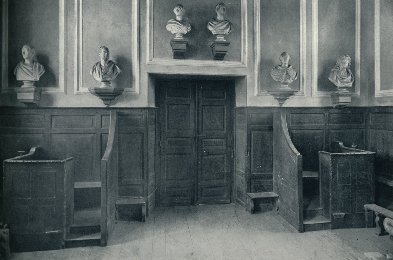 从高中到教堂楼梯的门，1926年 作者 不明