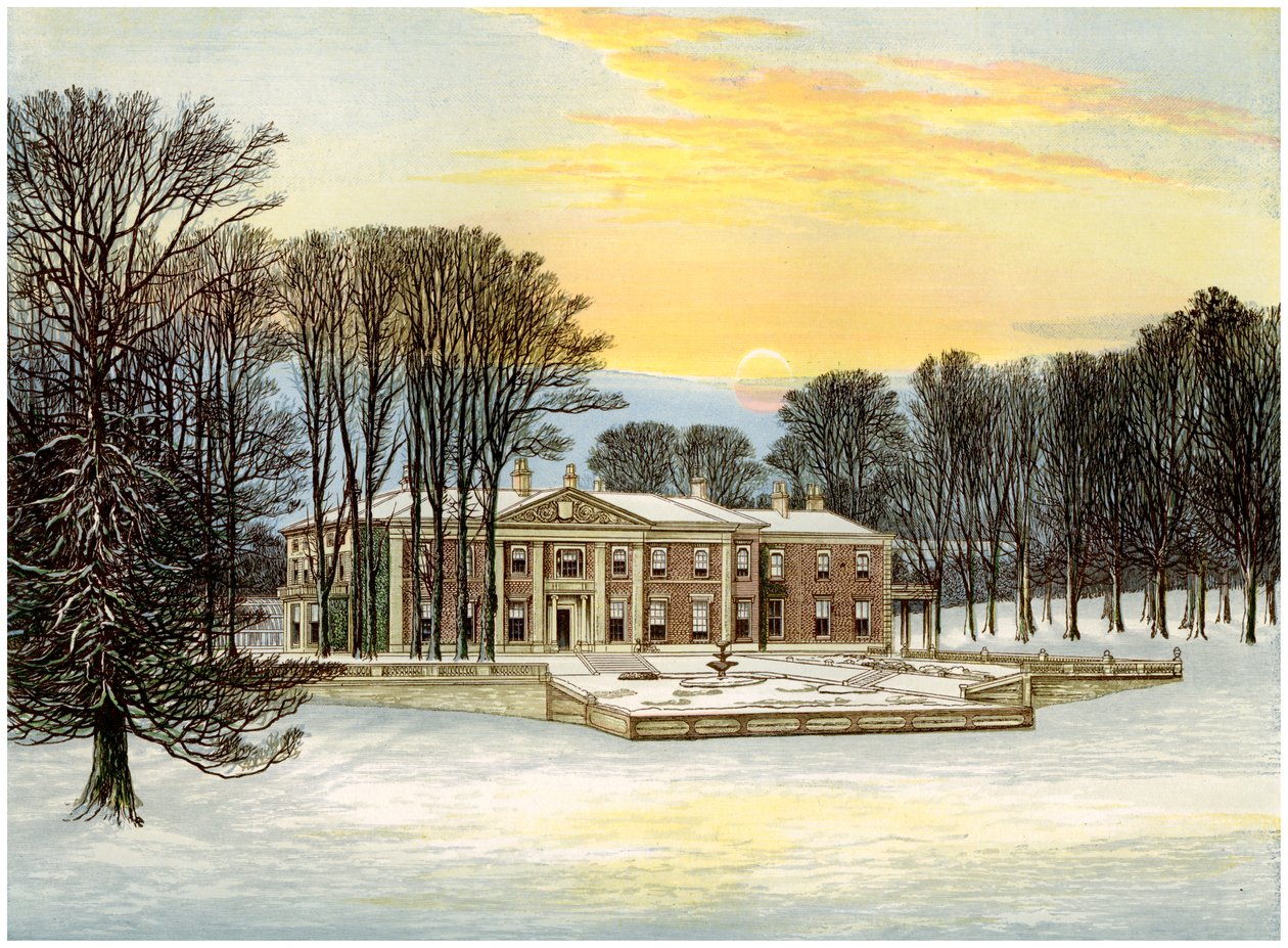 The Down House，多塞特郡，Baronet Smith-Marriott的住所，c1880 作者 不明