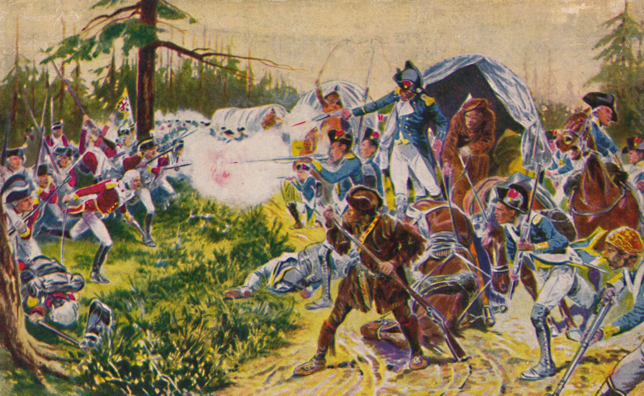 康沃尔郡轻步兵公爵...白兰地，1777年，1939年 作者 不明