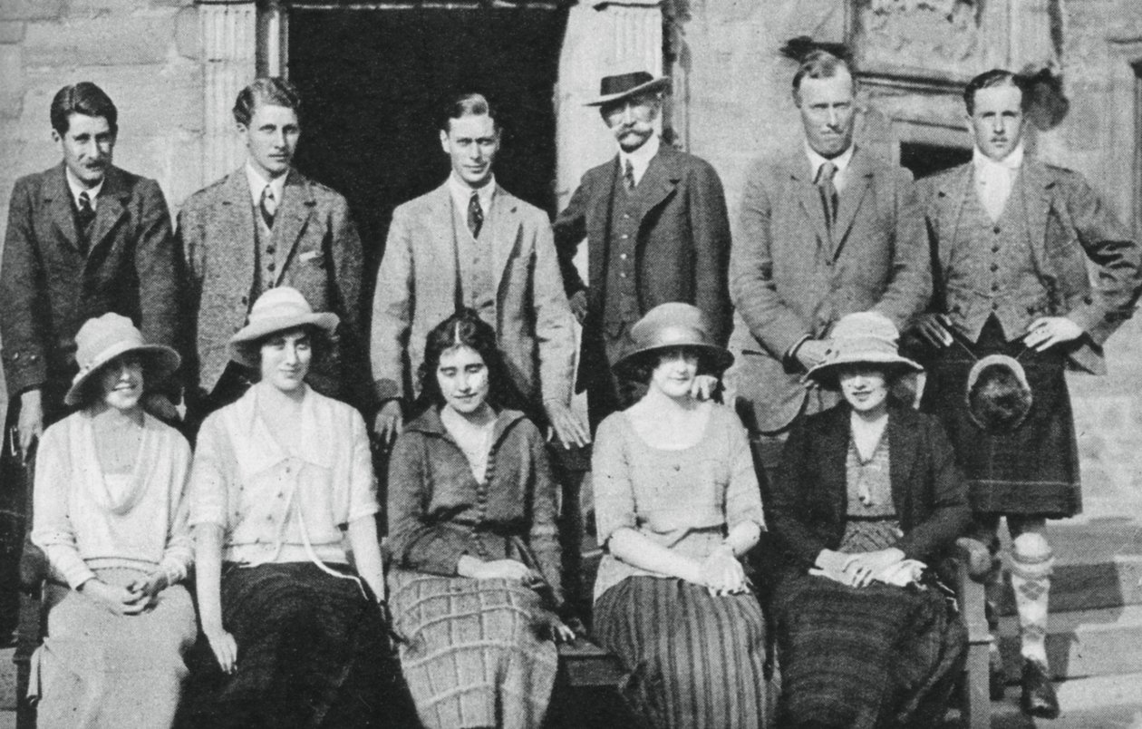 约克公爵与Strathmores伯爵射击聚会，苏格兰，1921年 作者 不明