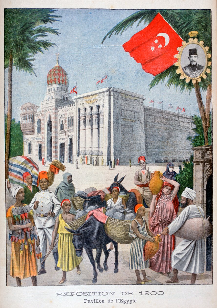 1900年巴黎世界博览会埃及馆，1900年 作者 不明