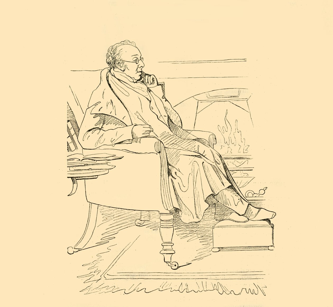 迪斯雷利长老，c1840年代，1881年。 作者 不明
