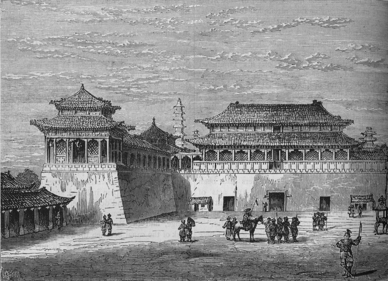 皇帝宫，北京，c1880 作者 不明