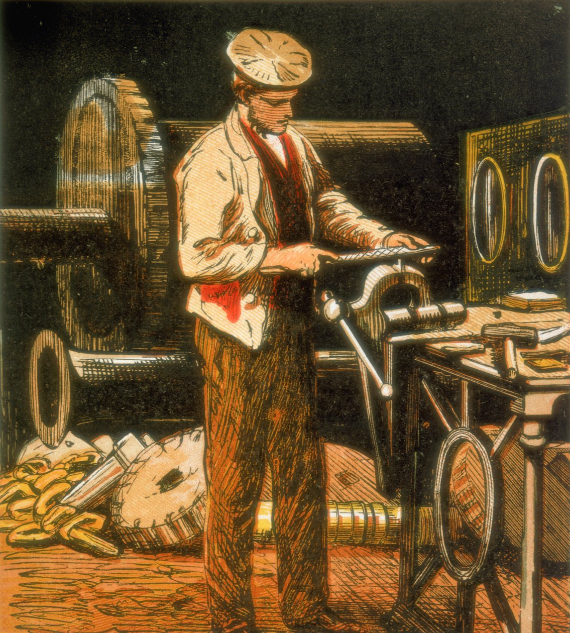 工程师，1867年 作者 不明