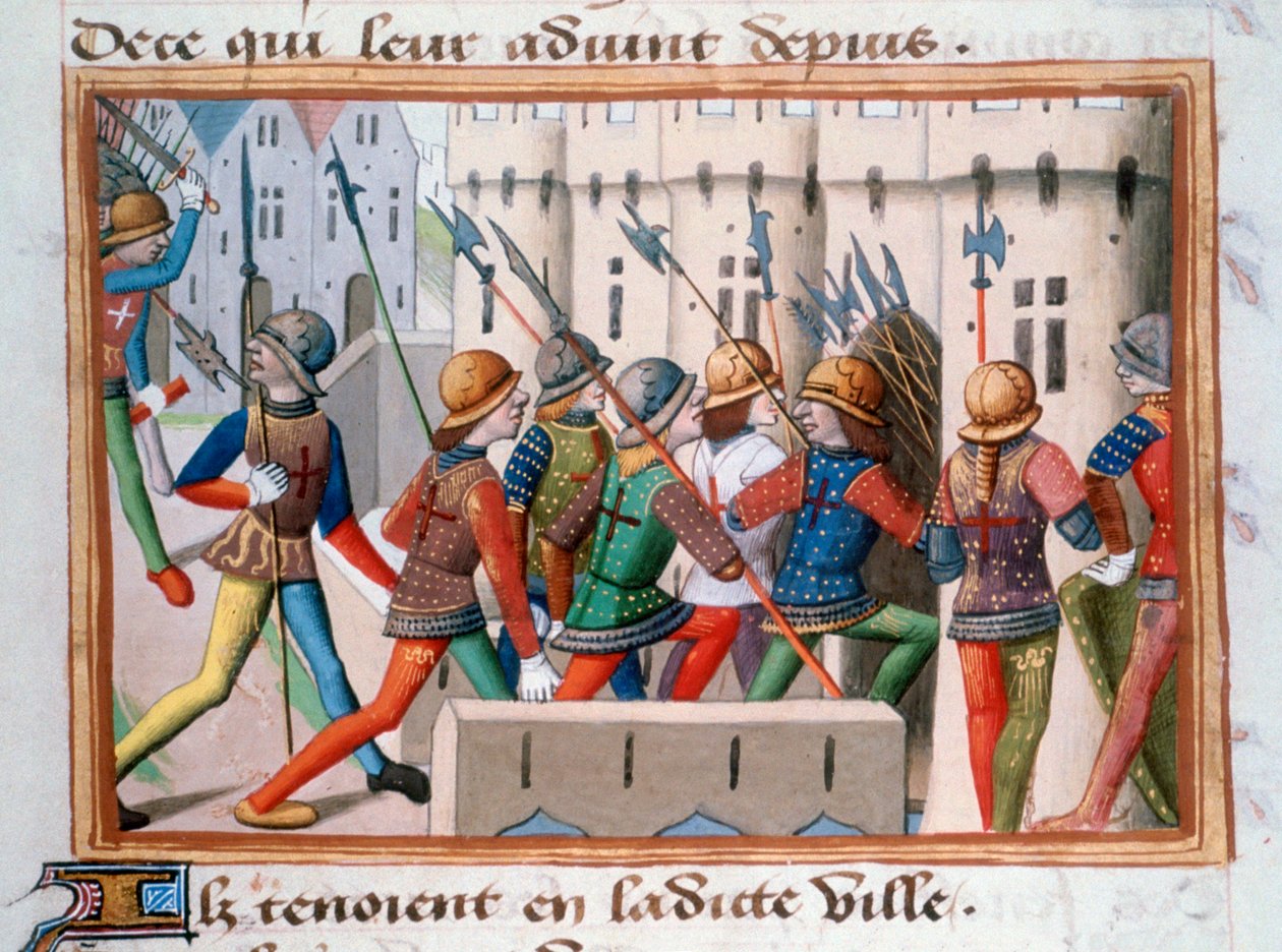 1484年4月，英国人被赶出巴黎，1484年 作者 不明